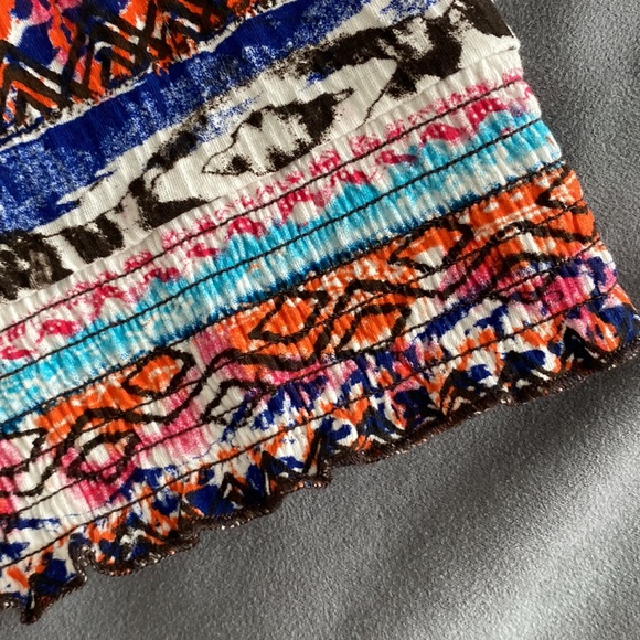 Boho multicolour camisole with wooden beads - Picture 14 of 16